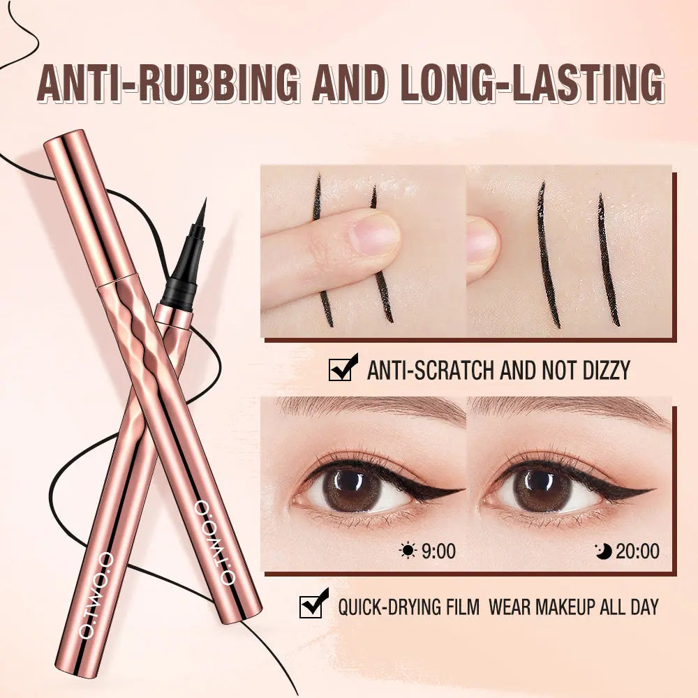 O.TWO.O Smooth and Long-Lasting Black Eyeliner - O TWO O Cosmetics Qatar