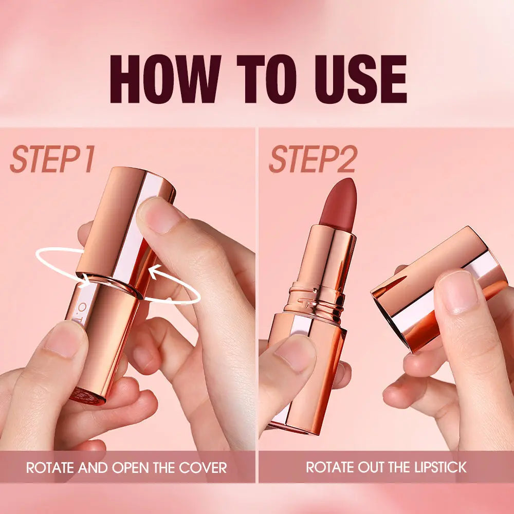 O.TWO.O Matte Finish Waterproof Long Wear Silky Lipstick Hot Sale in US - O TWO O Cosmetics Qatar