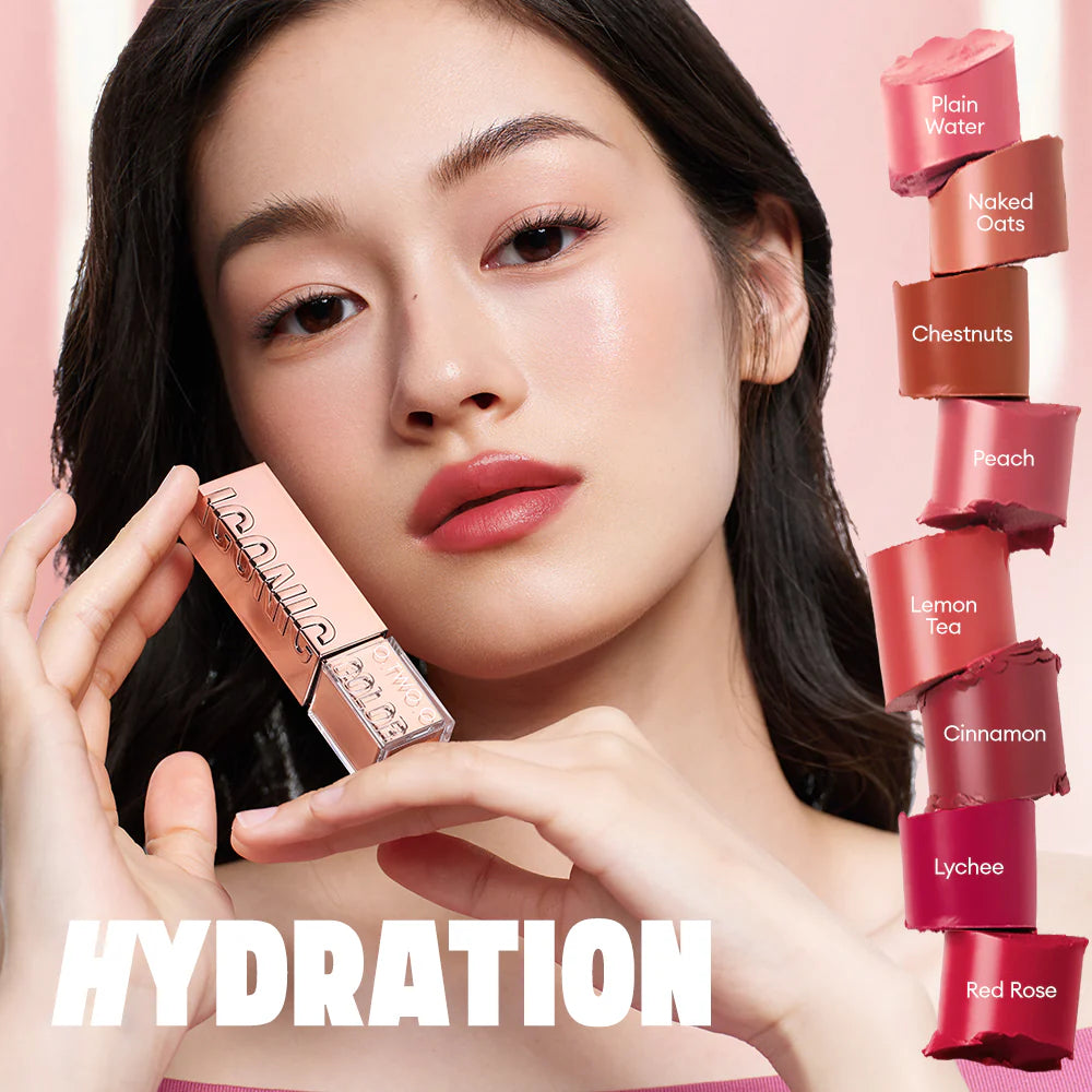 O.TWO.O New Satin Texture Lipstick Silky Extension High Pigment