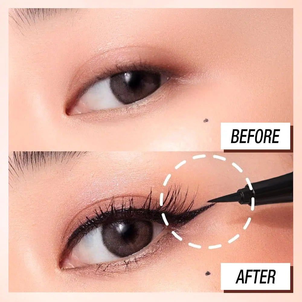 O.TWO.O Smooth and Long-Lasting Black Eyeliner - O TWO O Cosmetics Qatar