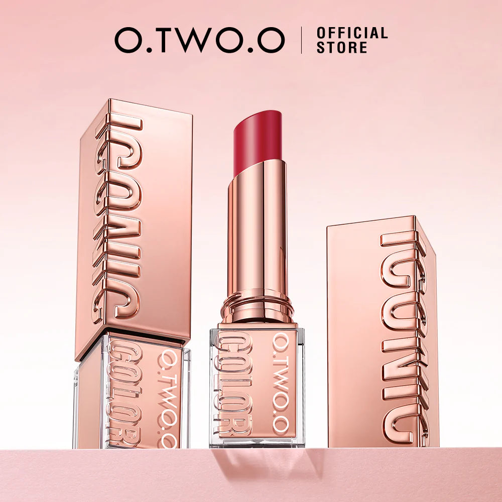 O.TWO.O New Satin Texture Lipstick Silky Extension High Pigment