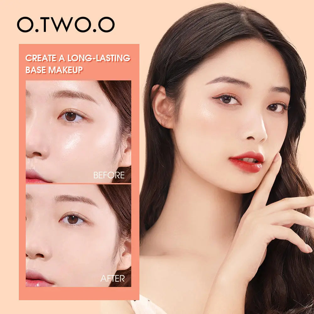 O.TWO.O New Arrival Matte and Silky White Case Pressed Setting Powder - O TWO O Cosmetics Qatar