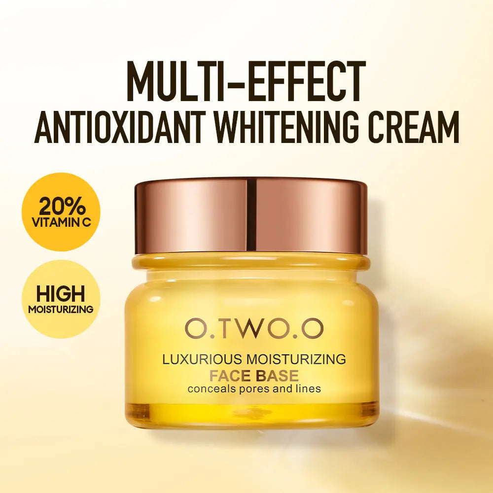 O.TWO.O Face Base Skin Care Night Cream Anti Oxidation Brighthening - O TWO O Cosmetics Qatar