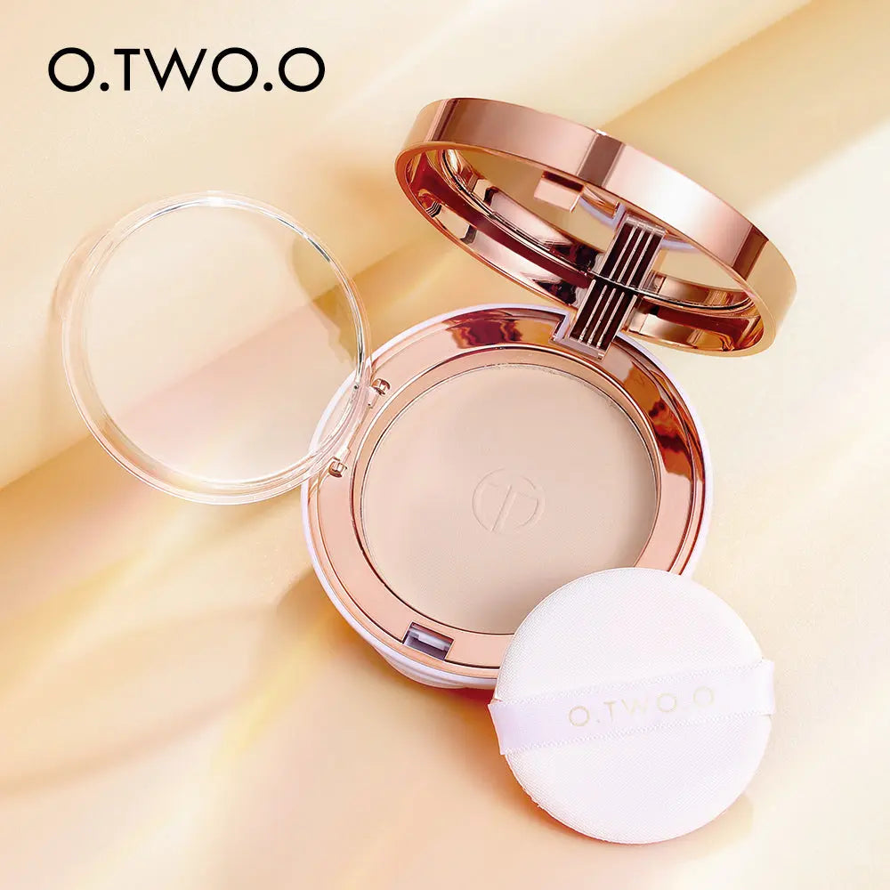 O.TWO.O New Arrival Matte and Silky White Case Pressed Setting Powder - O TWO O Cosmetics Qatar