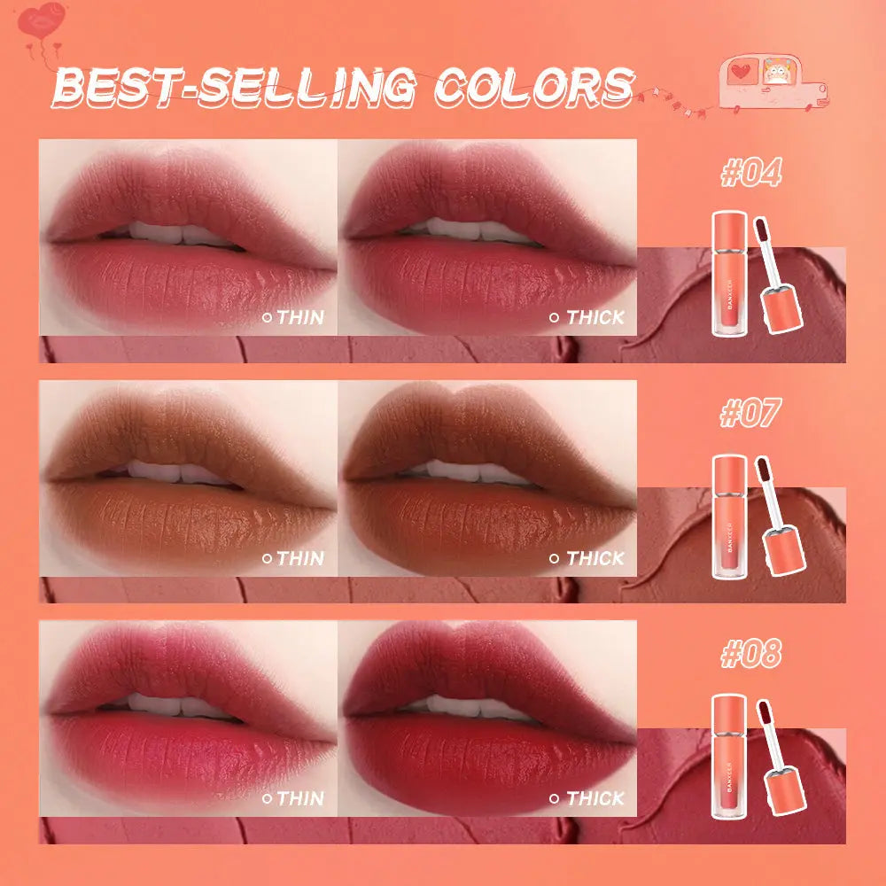 BANXEER New Arrival Monster Squad Cream Velvet Lip Gloss - O TWO O Cosmetics Qatar