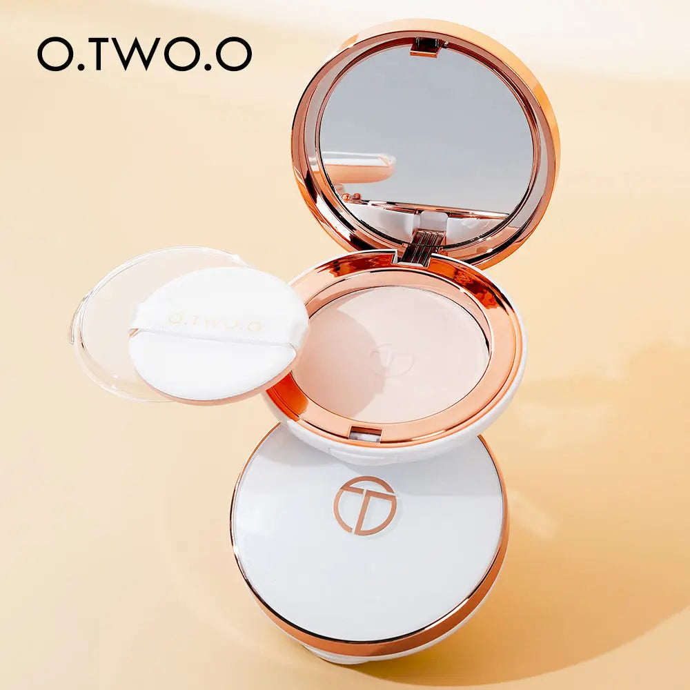 O.TWO.O New Arrival Matte and Silky White Case Pressed Setting Powder - O TWO O Cosmetics Qatar