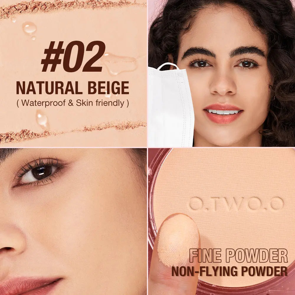 O.TWO.O New Arrival Super Fine Matte Finish High Classic Setting Powder - O TWO O Cosmetics Qatar