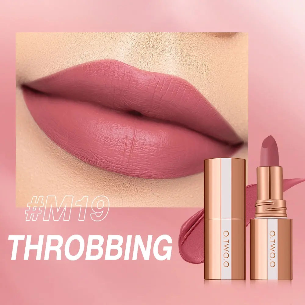 O.TWO.O Matte Finish Waterproof Long Wear Lipstick O.TWO.O