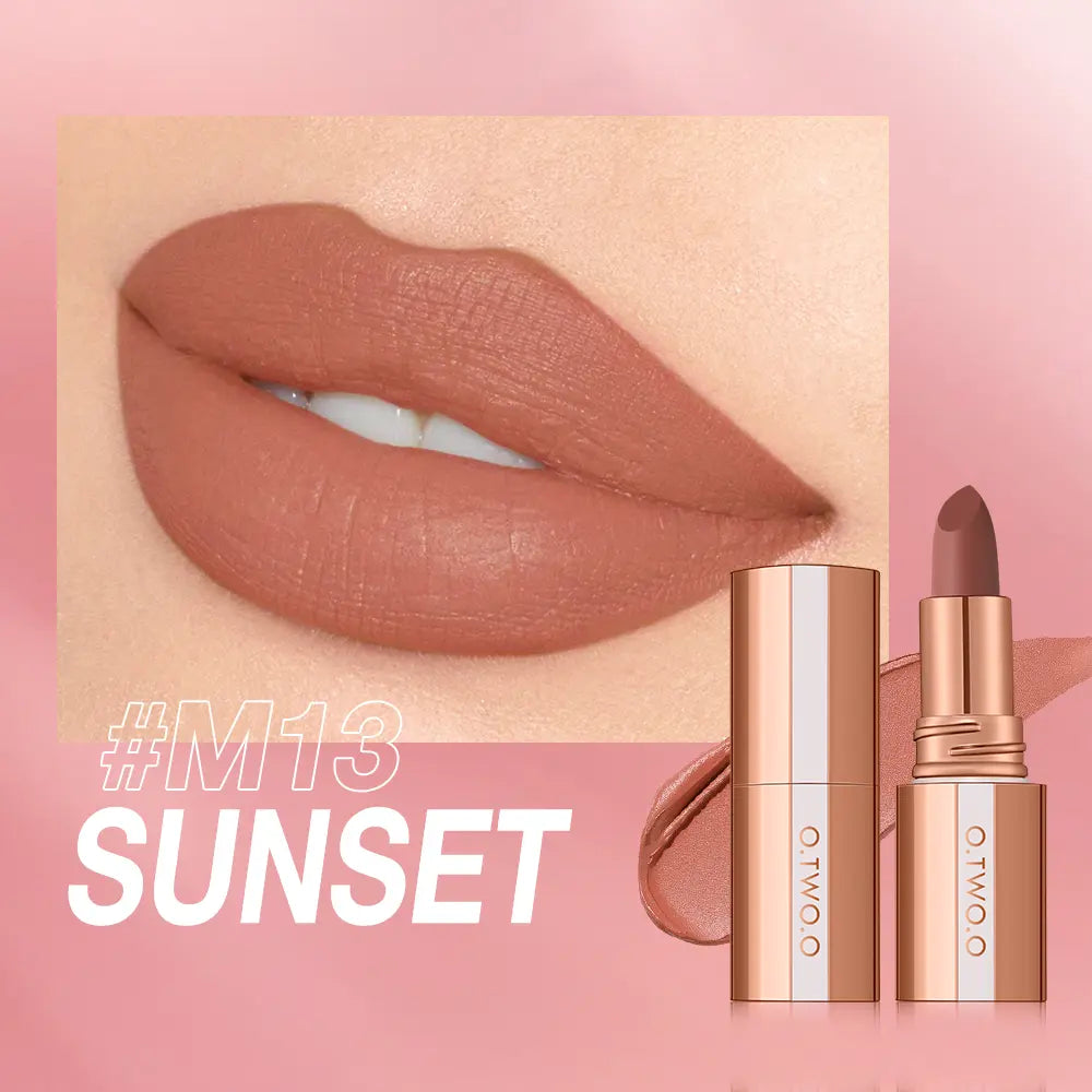 O.TWO.O Matte Finish Waterproof Long Wear Silky Lipstick Hot Sale in US - O TWO O Cosmetics Qatar
