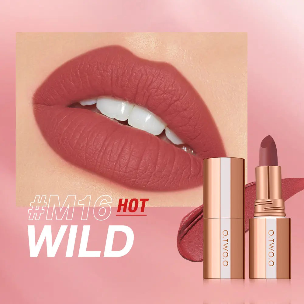 O.TWO.O Matte Finish Waterproof Long Wear Silky Lipstick Hot Sale in US - O TWO O Cosmetics Qatar
