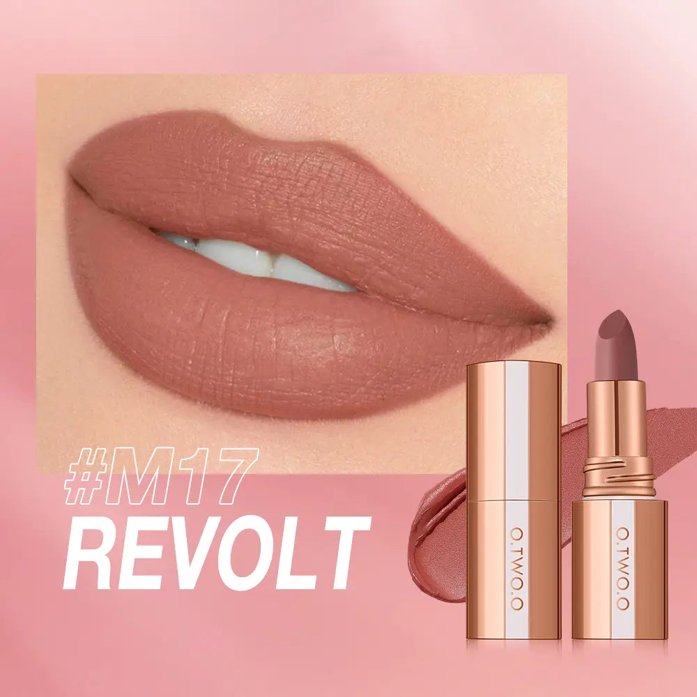 O.TWO.O Matte Finish Waterproof Long Wear Silky Lipstick Hot Sale in US - O TWO O Cosmetics Qatar
