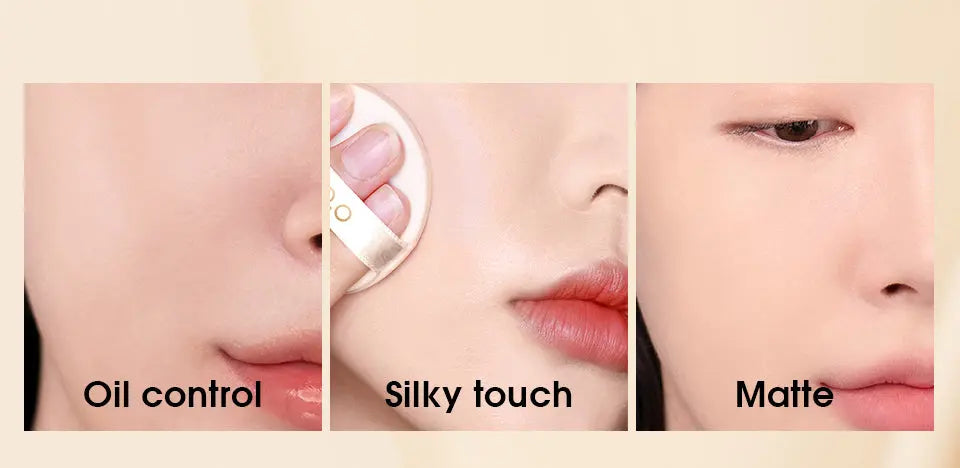 O.TWO.O New Arrival Matte and Silky White Case Pressed Setting Powder - O TWO O Cosmetics Qatar