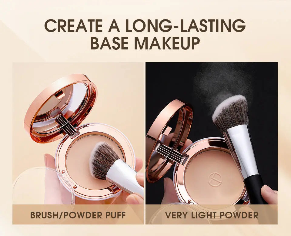 O.TWO.O New Arrival Matte and Silky White Case Pressed Setting Powder - O TWO O Cosmetics Qatar