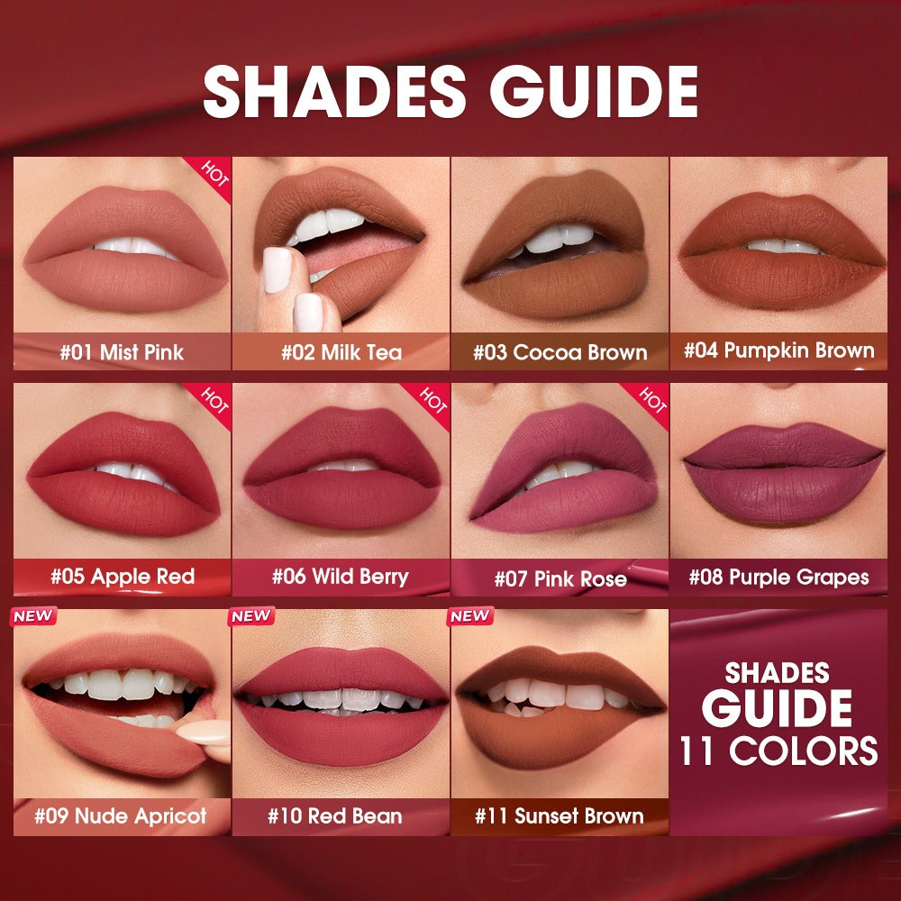 O.TWO.O Ultra Stay Transfer Proof Lollipop Matte Lipstick