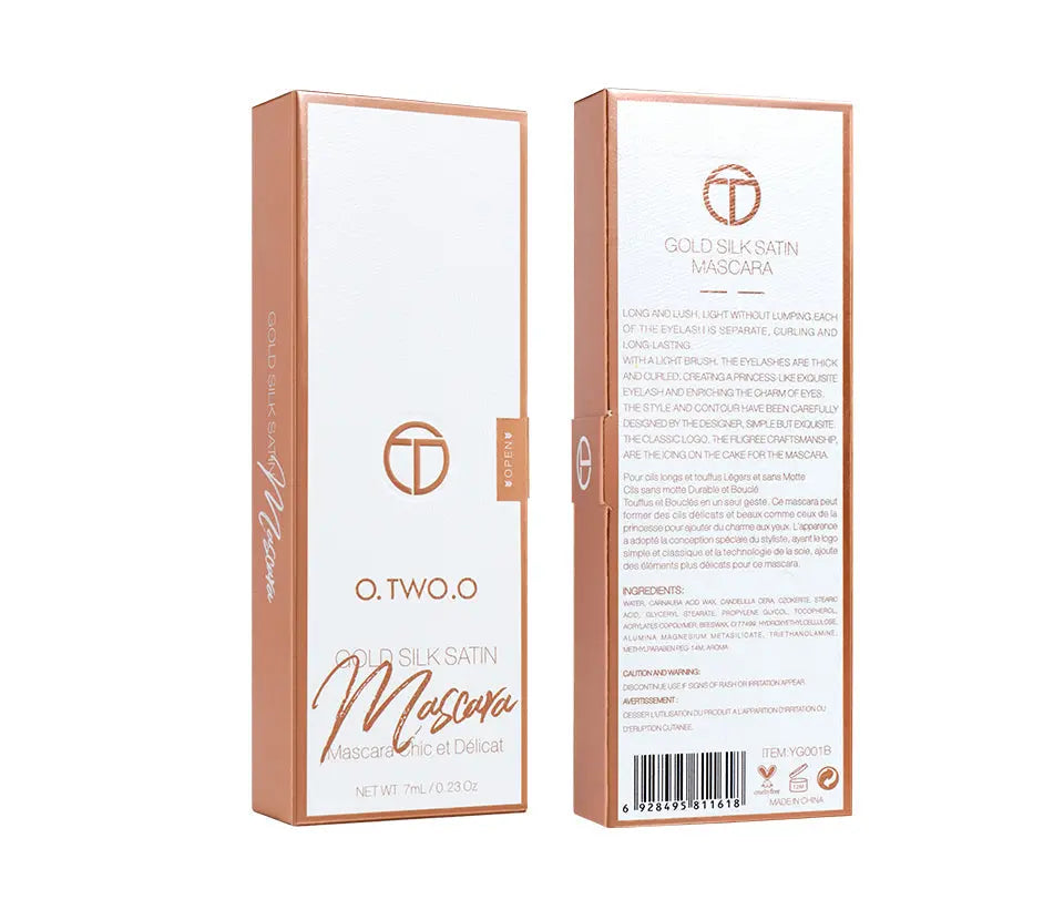 O.TWO.O Gold Silk Satin Mascara - O TWO O Cosmetics Qatar