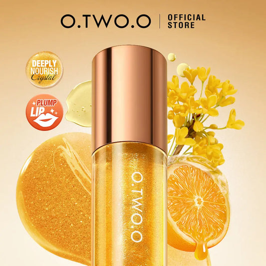 O.TWO.O Crystal Shiny Deeply Hydrates Repair Lip Oil For Dry Lips - O TWO O Cosmetics Qatar