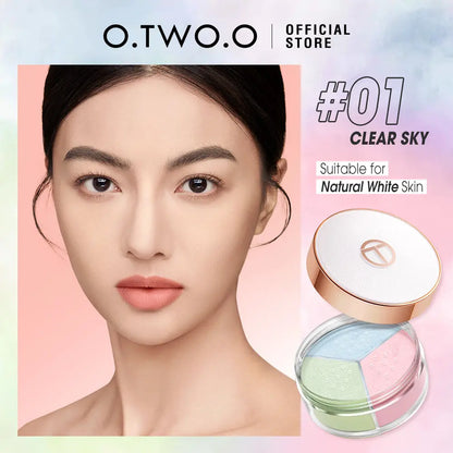 O.TWO.O Oil Control Makeup Loose Powder - O TWO O Cosmetics Qatar