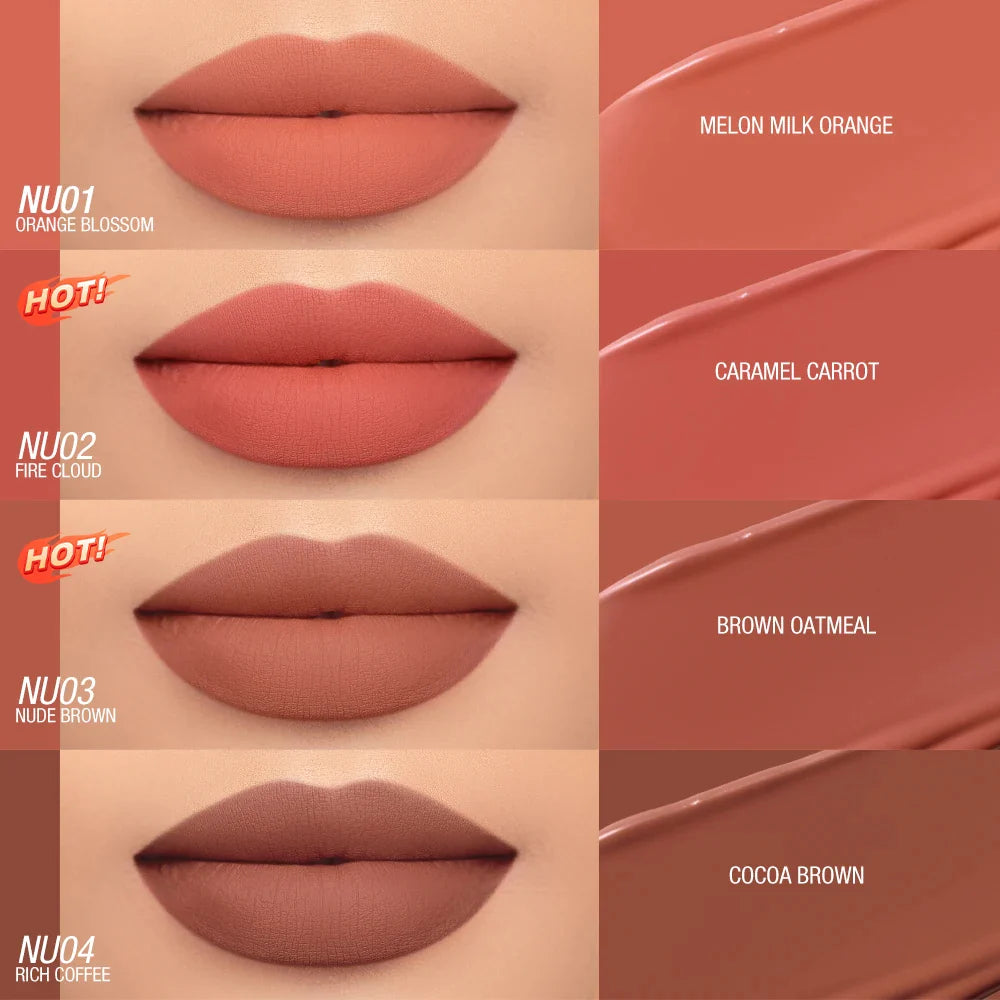 OTWOO CloudSoft Waterproof Matte Lip Mud