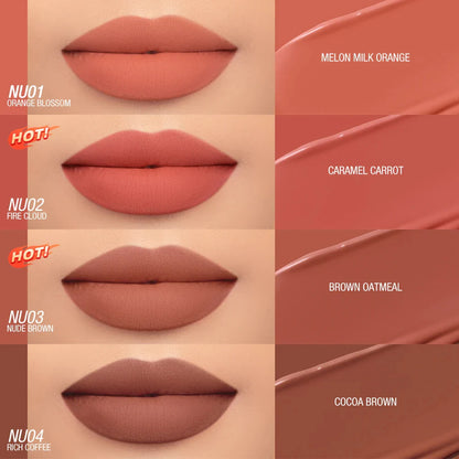 OTWOO CloudSoft Waterproof Matte Lip Mud