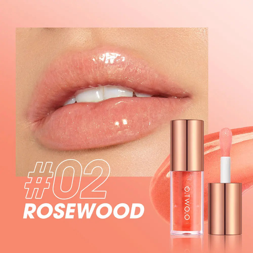 O.TWO.O Crystal Shiny Deeply Hydrates Repair Lip Oil For Dry Lips - O TWO O Cosmetics Qatar