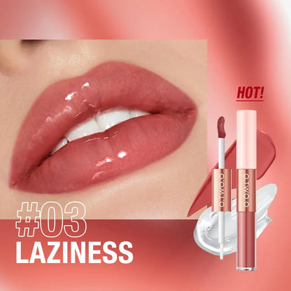 O TWO O 2 in 1 Candy Gloss X Lipstick - O TWO O Cosmetics Qatar