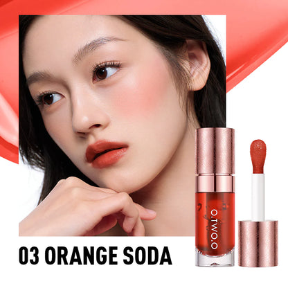 O.TWO.O Multi-Purpose High Pigment Lip Tint Long-Lasting Cheek Blush Liquid Gloss