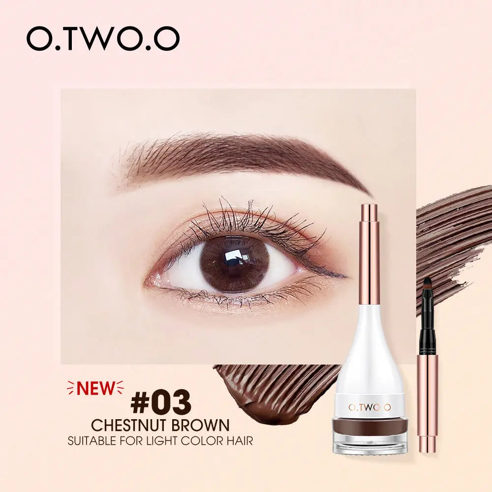 O.TWO.O Dyeing Eyebrow Cream - O TWO O Cosmetics Qatar