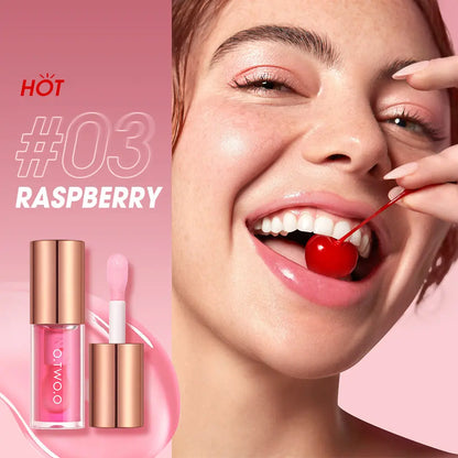 O.TWO.O Crystal Shiny Deeply Hydrates Repair Lip Oil For Dry Lips - O TWO O Cosmetics Qatar