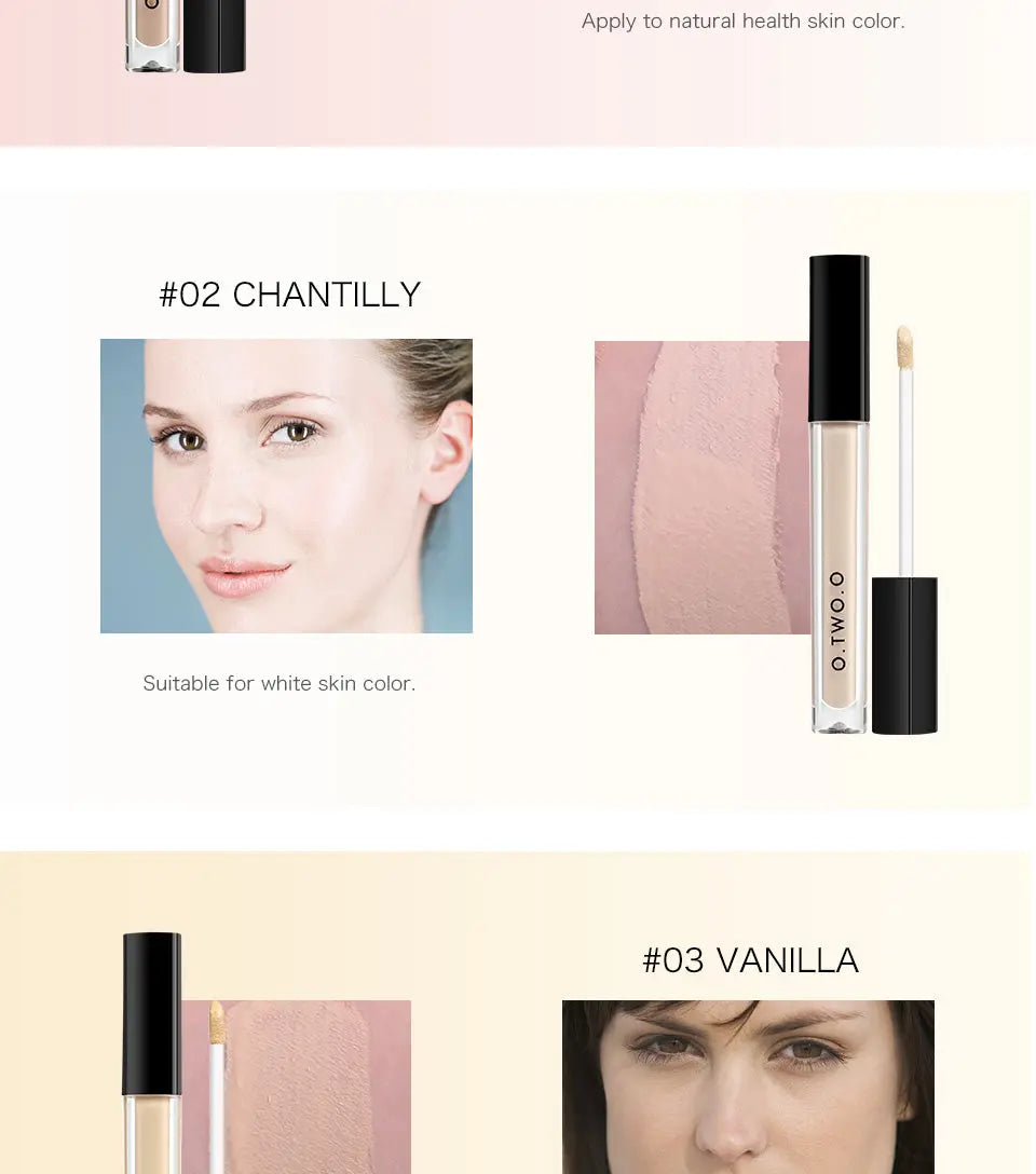 O.TWO.O Cover Up Radiant Creamy Concealer - O TWO O Cosmetics Qatar