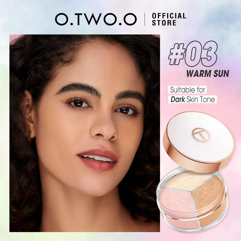 O.TWO.O Oil Control Makeup Loose Powder - O TWO O Cosmetics Qatar