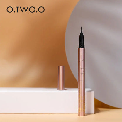 O.TWO.O Eyeliner Waterproof Black Liquid Eyeliner Pen Leak-proof Long Lasting Eye Liner - O TWO O Cosmetics Qatar