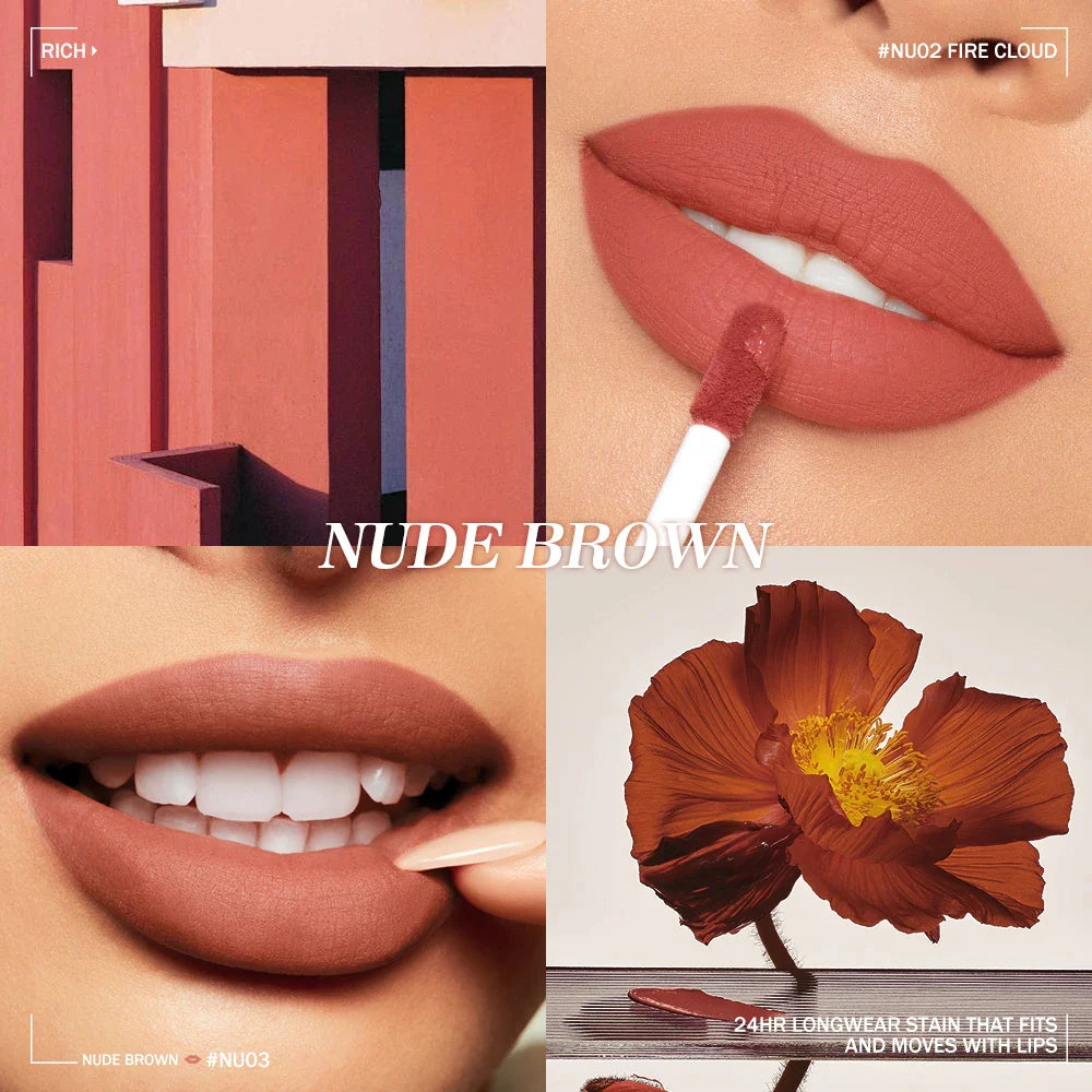 OTWOO CloudSoft Waterproof Matte Lip Mud