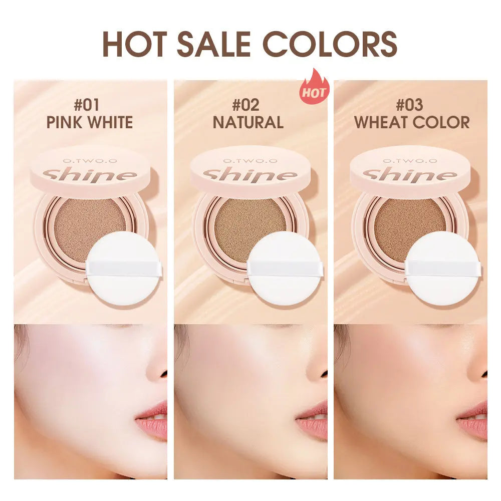 O.TWO.O SHINE Air Cushion BB  Cream Foundation - O TWO O Cosmetics Qatar