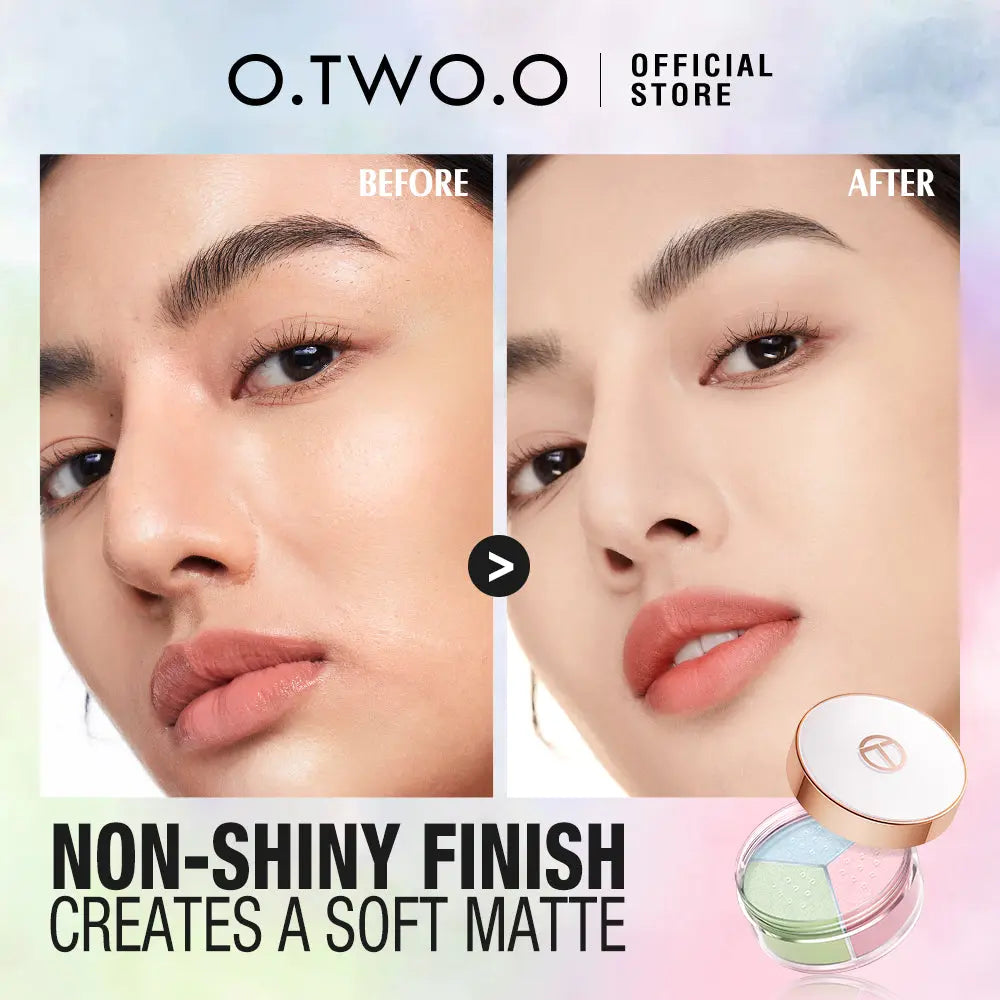 O.TWO.O Oil Control Makeup Loose Powder - O TWO O Cosmetics Qatar