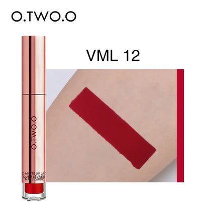 O.TWO.O Velvet Matte Liquid Lipstick Copper Packing - O TWO O Cosmetics Qatar