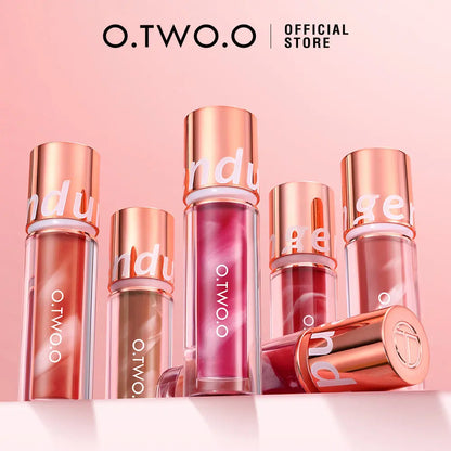 2023 O.TWO.O New Trending Lip Gloss Marbling Water Proof Matt Finish Lip Stick - O TWO O Cosmetics Qatar