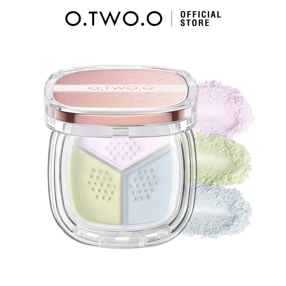 O2o Cosmetics O.TWO.O High Quality Long Lasting Oil Control Loose Setting Powder 3-i ...