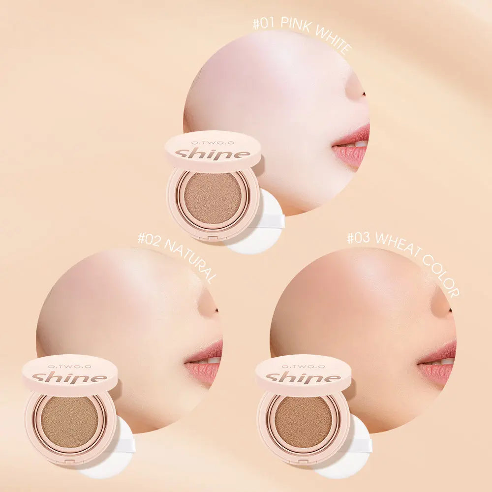 O.TWO.O SHINE Air Cushion BB  Cream Foundation - O TWO O Cosmetics Qatar