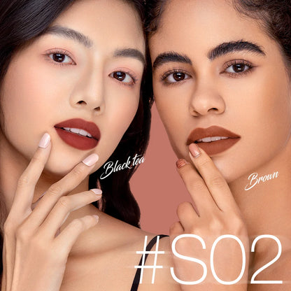 O.TWO.O 2-in-1 Lip Glaze Set – Shine, Color & Care in One