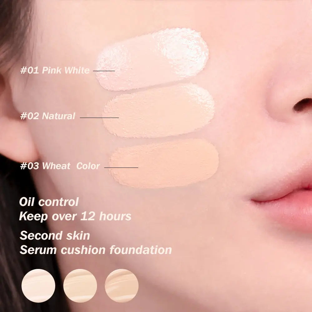 O.TWO.O SHINE Air Cushion BB  Cream Foundation - O TWO O Cosmetics Qatar