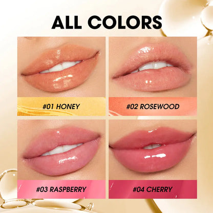 O.TWO.O Crystal Shiny Deeply Hydrates Repair Lip Oil For Dry Lips - O TWO O Cosmetics Qatar