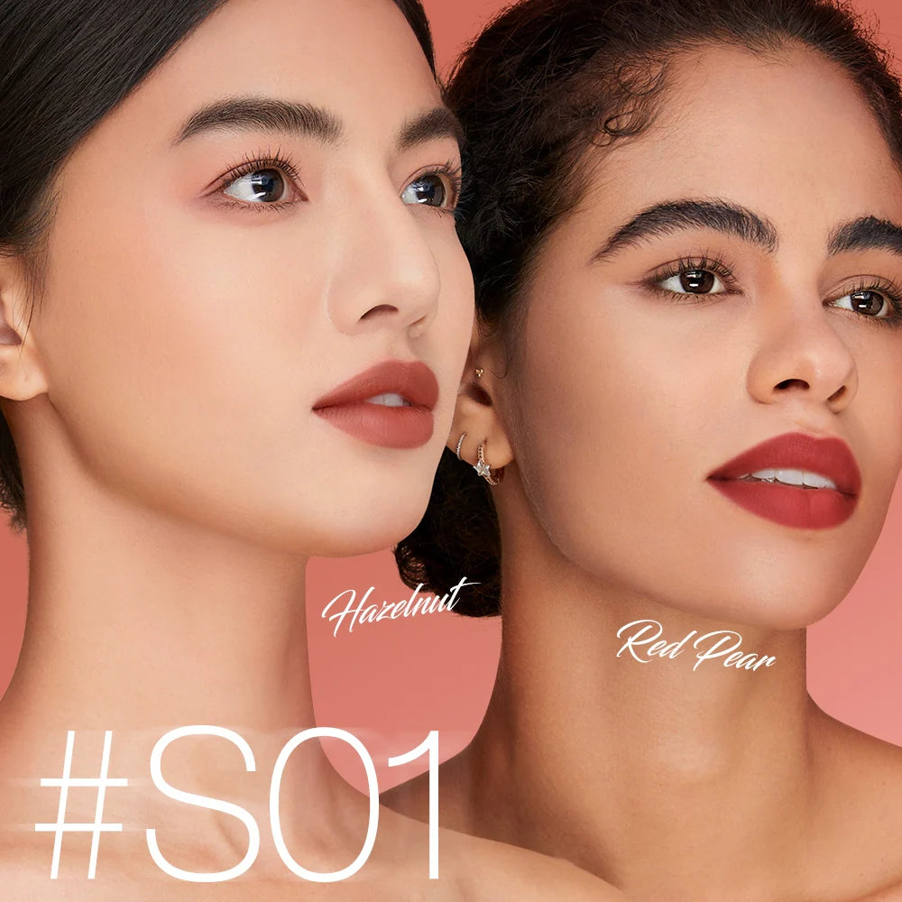O.TWO.O 2-in-1 Lip Glaze Set – Shine, Color & Care in One