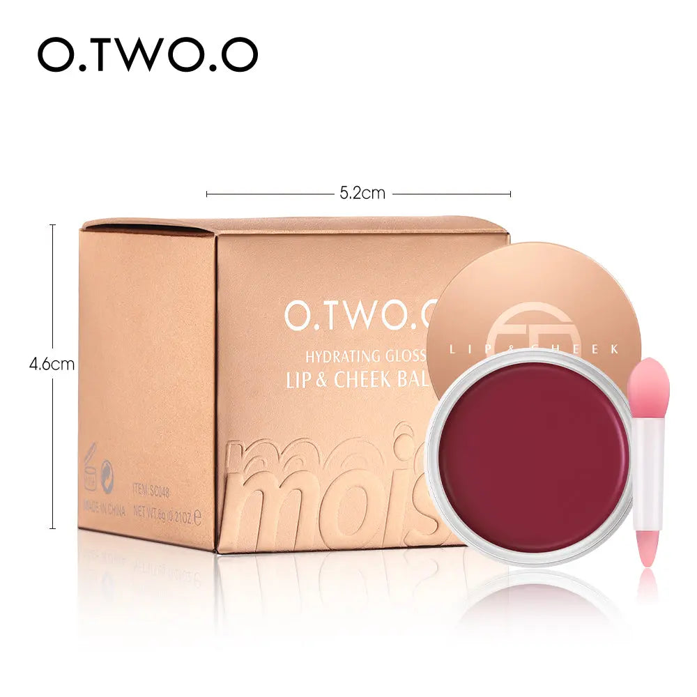 O.TWO.O 2 in 1 Lip and Cheek Hydrating Gloss - O TWO O Cosmetics Qatar