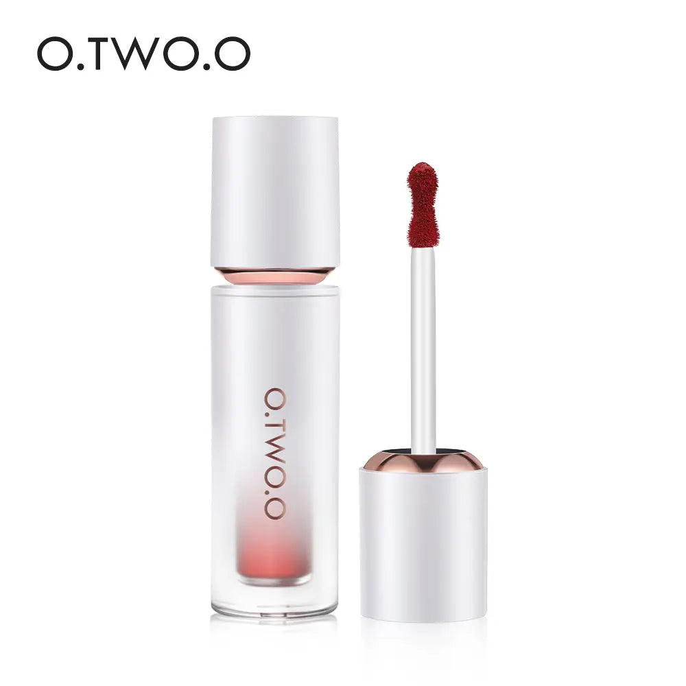 O.TWO.O New Arrival Velvet Matte Finish Rich 12 colors Lip Gloss - O TWO O Cosmetics Qatar