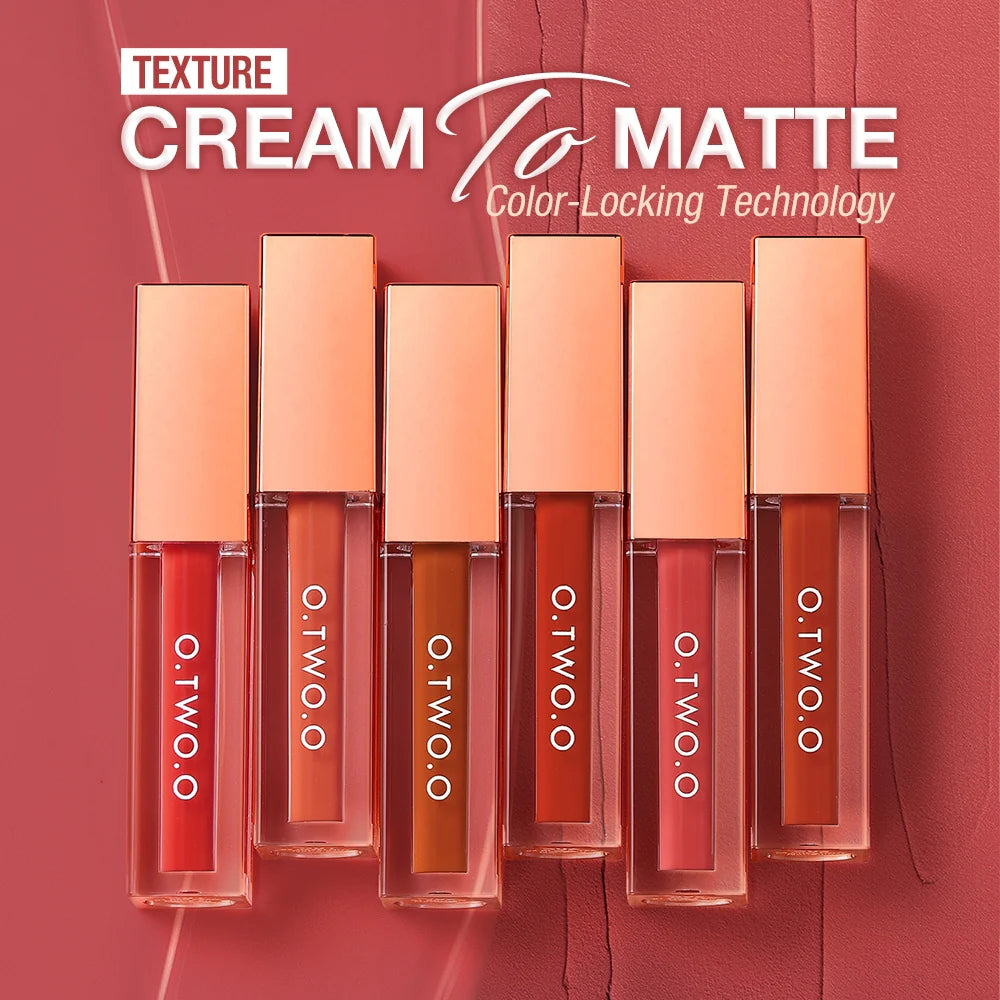 O.TWO.O 2-in-1 Lip Glaze Set – Shine, Color & Care in One