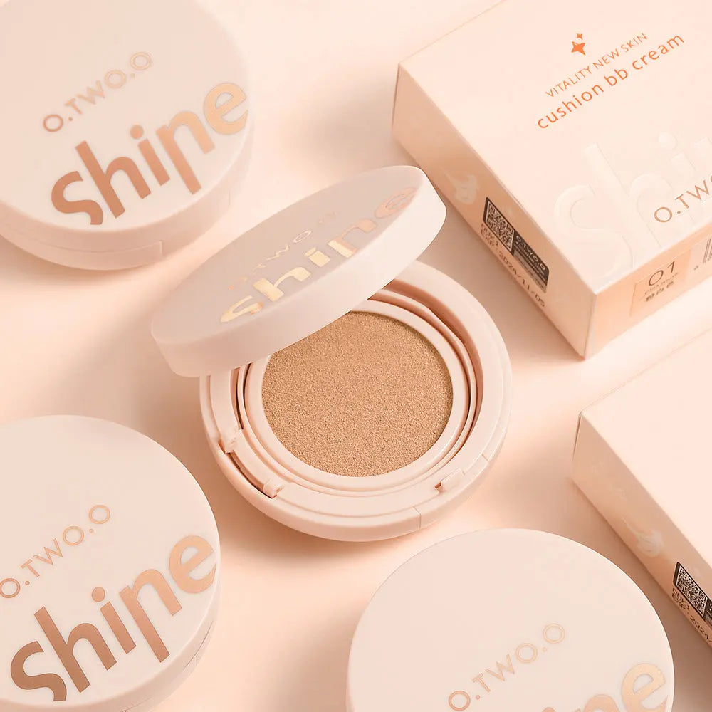 O.TWO.O SHINE Air Cushion BB  Cream Foundation - O TWO O Cosmetics Qatar