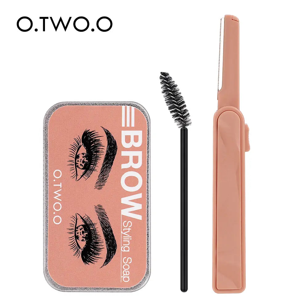 O.TWO.O Waterproof Eyebrow Repair Brow Styling Soap Eyebrow Enhancer Accessories - O TWO O Cosmetics Qatar