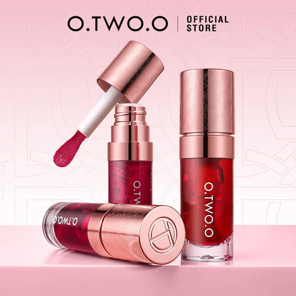O.TWO.O Multi-Purpose High Pigment Lip Tint Long-Lasting Cheek Blush Liquid Gloss