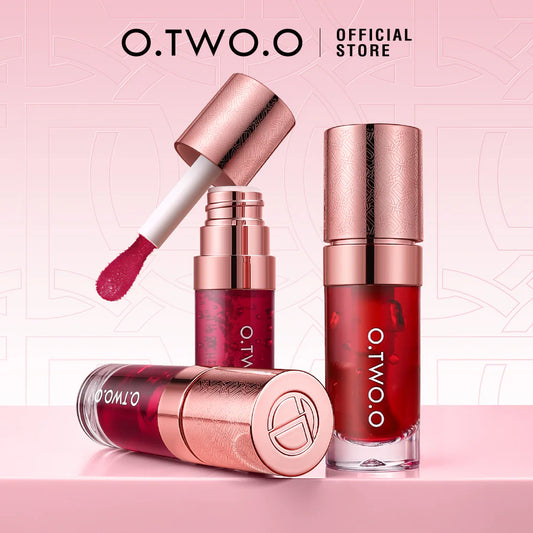 O.TWO.O Multi-Purpose High Pigment Lip Tint Long-Lasting Cheek Blush Liquid Gloss