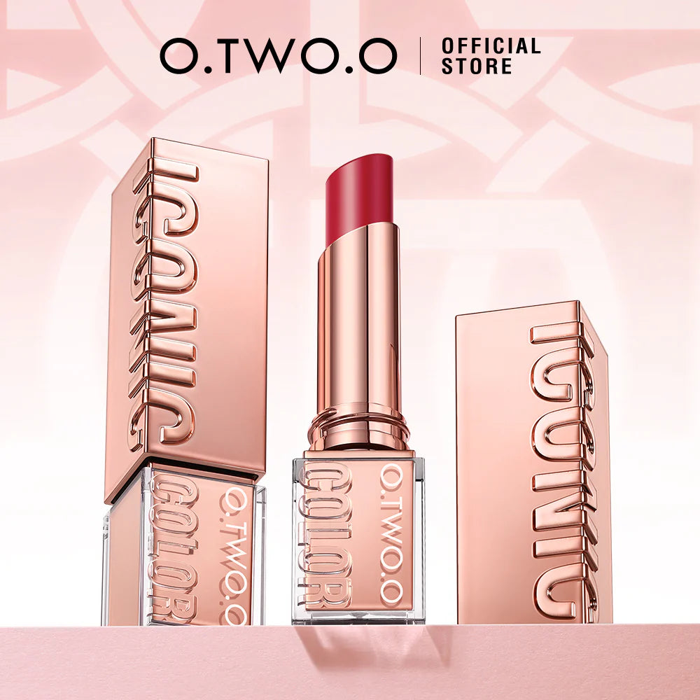 O.TWO.O New Satin Texture Lipstick Silky Extension High Pigment